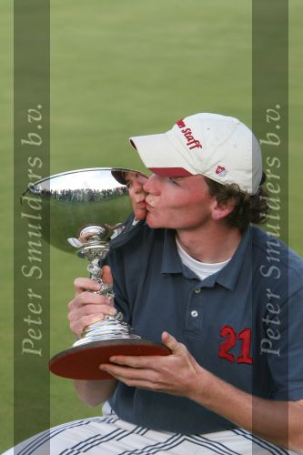 Zandvoort, 13 Augustus 2006
Finaledag Dutch KLM Open golf 2006
Tim Sluiter ( Beste amateur )