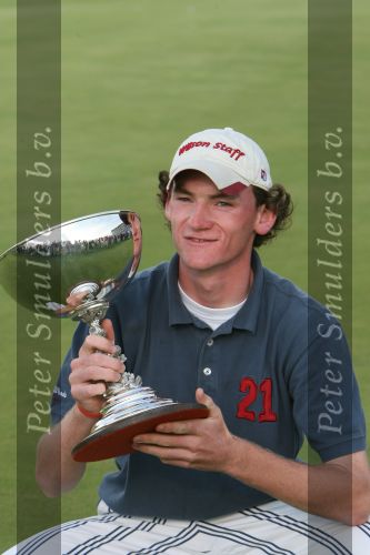Zandvoort, 13 Augustus 2006
Finaledag Dutch KLM Open golf 2006
Tim Sluiter ( Beste amateur )