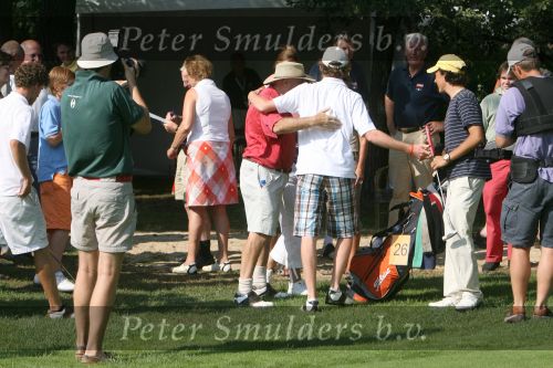 Molenschot, 22 Juli 2006
Golfclub Toxandria, Internationaal Golftoernooi Riverwoods 
Winnaar Tim Sluiter samen met zijn opa