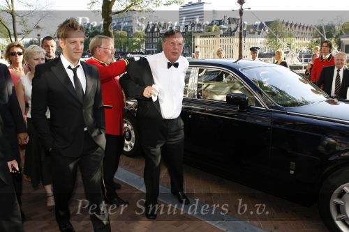 Amsterdam 15 juli 2006
Premiere Rembrandt in Carre.
Tom Westermeijer met Rolls Royce