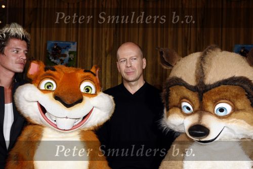 Amsterdam 26 juni 2006
Persconferentie over the edge in het Amstel hotel
Bruce Willis  en Tygo Gernandt
Peter Smulders bv