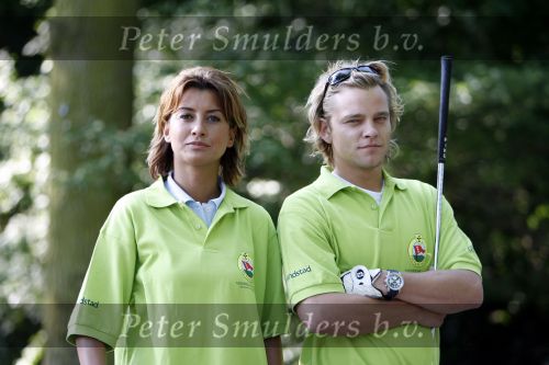 Amsterdam 9 juni 2006
Golf in het vondelpark voor Johan Cruyff foundation.
Sander Foppele en Valerie Zwikker
Peter Smulders bv