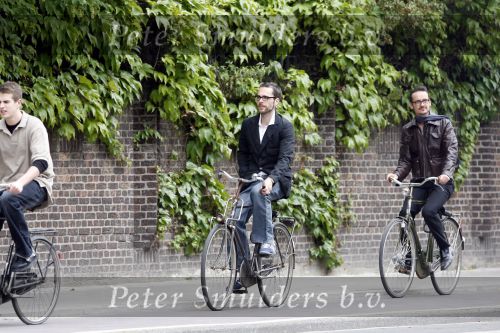 Amsterdam 16 mei 2006
Viktor en Rolf op de fiets