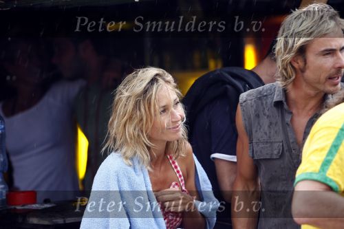 Bloemendaag 22 juli 2006
Optreden Hudson 5 met als zanger Chris Zegers bij Woodstock.
  Wendy v Dijk en Chris
Peter Smulders bv