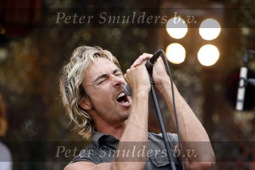 Bloemendaag 22 juli 2006
Optreden Hudson 5 met als zanger Chris Zegers bij Woodstock.
Chris Zegers
