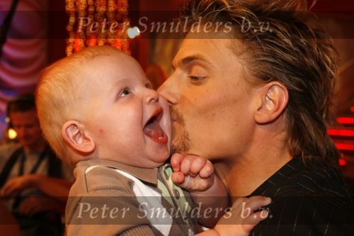 Hilversum 13 mei 2006
Finale Dancing with the stars.
Winston post met Jayden en Denise
