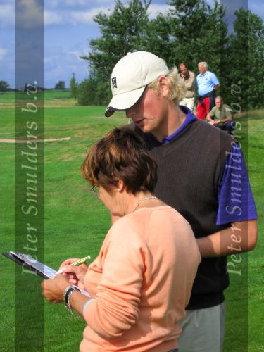 Halfweg, 5 Augustus 2006
Tweede ronde NK Strokeplay Heren op golfbaan 
Wouter de Vries