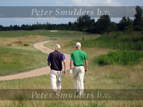 Halfweg, 5 Augustus 2006
Tweede ronde NK Strokeplay Heren op golfbaan 
FSander v Duijn en Wouter de Vries