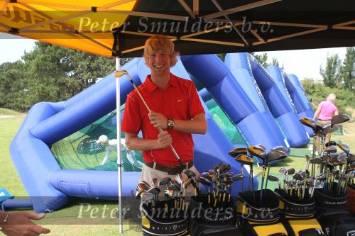Zandvoort, 13 augustus 2006
KLM Dutch Golf Open 2006 Kennemer golfclub
Wouter de Vries bij de NIKE-stand