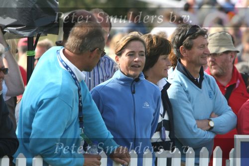 Zandvoort, 10 augustus 2006
KLM Dutch open golf 2006 Op de Kennemer golfclub
Yvonne v Gennip als toeschouwer