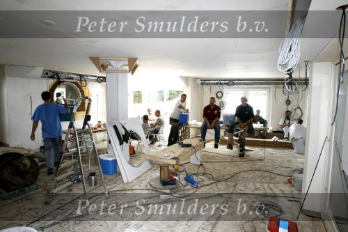 Eemnes 22 augustus 2006
Het huis van het talpa programma de gouden kooi wordt verbouwd.
Peter Smulders bv