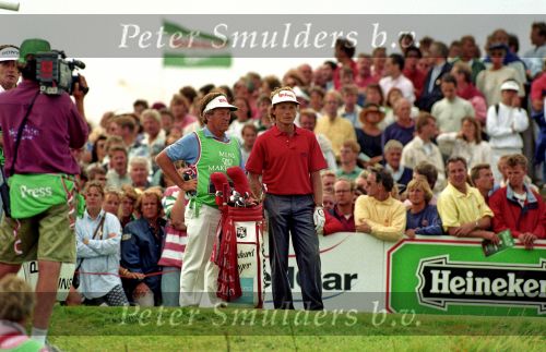 Noordwijk, 26 Juli 1992
Dutch Open Golf 1992 Heineken Open 1992
Op de Noordwijkse golfclub
Bernhard Langer werd winnaar na een playoff met Gordon Brand Jr.