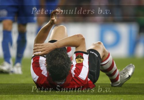 Eindhoven, 25 Augustus 2007 Eerste thuiswedstrijd Seizoen 2007/2008 PSV-NEC, eindstand 5-0
Danko Lazovic goed voor zijn eerste 2 doelpunten in dienst van PSV was moeilijk te stoppen of alleen via overtredingen