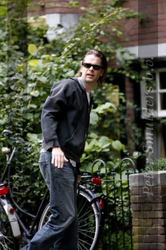 Amserdam 30 juli 2007
Hans Teeuwen op straat.
