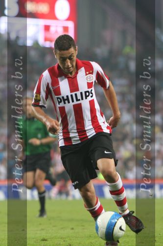 Eindhoven, 25 Augustus 2007 Eerste thuiswedstrijd Seizoen 2007/2008 PSV-NEC, eindstand 5-0
Ismail Aissati