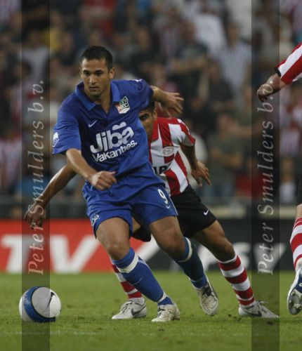 Eindhoven, 25 Augustus 2007 Eerste thuiswedstrijd Seizoen 2007/2008 PSV-NEC, eindstand 5-0
Johnny v Beukering