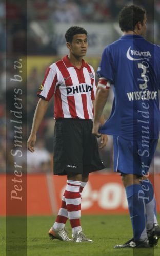 Eindhoven, 25 Augustus 2007 Eerste thuiswedstrijd Seizoen 2007/2008 PSV-NEC, eindstand 5-0
Jonathan Reis