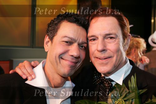 Eindhoven 21 november 2004
Premiere Hello Dolly in schouwburg Eindhoven.
 Jos Brink en Frank Sanders