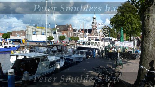 Lemmer, 31 Juli 2007
Lemmer Week Kermis, doortocht van de skutsje zeilboten en andere boten door het centrum voor 2 wedstrijddagen, Haven, Sluis