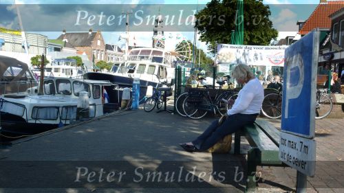 Lemmer, 31 Juli 2007
Lemmer Week Kermis, doortocht van de skutsje zeilboten en andere boten door het centrum voor 2 wedstrijddagen, Haven, Sluis