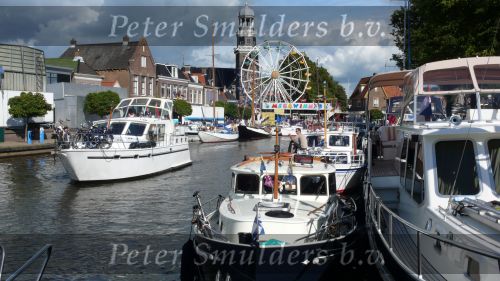 Lemmer, 31 Juli 2007
Lemmer Week Kermis, doortocht van de skutsje zeilboten en andere boten door het centrum voor 2 wedstrijddagen, Haven, Sluis
