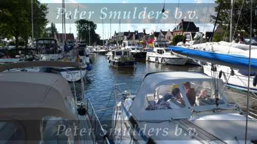 Lemmer, 31 Juli 2007
Lemmer Week Kermis, doortocht van de skutsje zeilboten en andere boten door het centrum voor 2 wedstrijddagen, Haven, Sluis