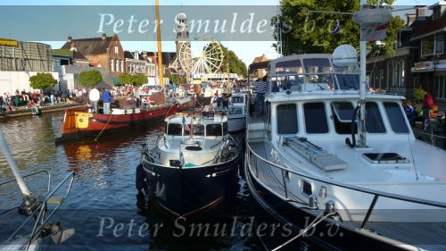 Lemmer, 31 Juli 2007
Lemmer Week Kermis, doortocht van de skutsje zeilboten en andere boten door het centrum voor 2 wedstrijddagen, Haven, Sluis