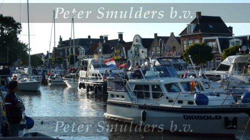 Lemmer, 31 Juli 2007
Lemmer Week Kermis, doortocht van de skutsje zeilboten en andere boten door het centrum voor 2 wedstrijddagen, Haven, Sluis