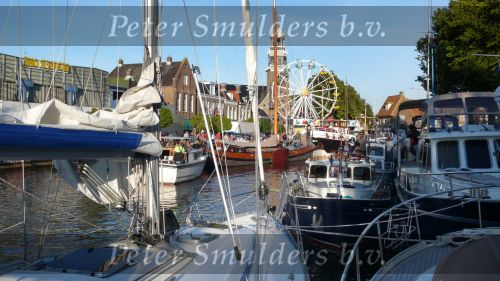 Lemmer, 31 Juli 2007
Lemmer Week Kermis, doortocht van de skutsje zeilboten en andere boten door het centrum voor 2 wedstrijddagen, Haven, Sluis