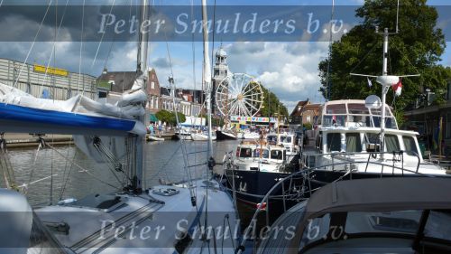 Lemmer, 31 Juli 2007
Lemmer Week Kermis, doortocht van de skutsje zeilboten en andere boten door het centrum voor 2 wedstrijddagen, Haven, Sluis