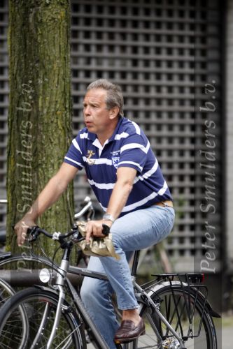 Amsterdam 7 augustus 2007
Maarten Spanjer op de fiets.