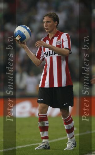 Eindhoven, 25 Augustus 2007 Eerste thuiswedstrijd Seizoen 2007/2008 PSV-NEC, eindstand 5-0
Mike Zonneveld