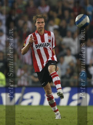 Eindhoven, 25 Augustus 2007 Eerste thuiswedstrijd Seizoen 2007/2008 PSV-NEC, eindstand 5-0
Mike Zonneveld