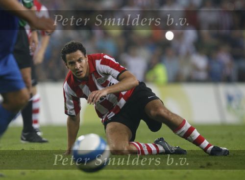 Eindhoven, 25 Augustus 2007 Eerste thuiswedstrijd Seizoen 2007/2008 PSV-NEC, eindstand 5-0
Otman Bakkal