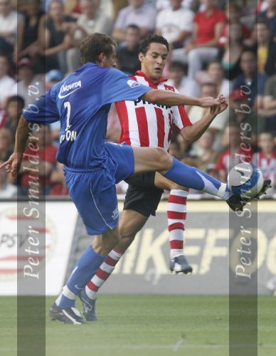 Eindhoven, 25 Augustus 2007 Eerste thuiswedstrijd Seizoen 2007/2008 PSV-NEC, eindstand 5-0
Otman Bakkal