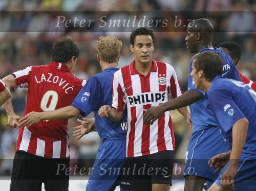 Eindhoven, 25 Augustus 2007 Eerste thuiswedstrijd Seizoen 2007/2008 PSV-NEC, eindstand 5-0
Otman Bakkal