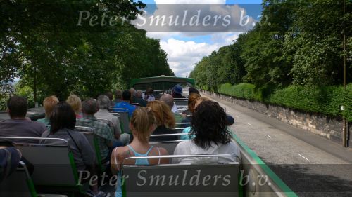Touringbus in Edinburgh ( Schotland )