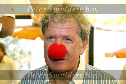 St Tropez 4 augustus 2007
Vrijgezellendag van Willibrord Frequin bij Tahiti Beach. met rode neus
Peter Smulders bv