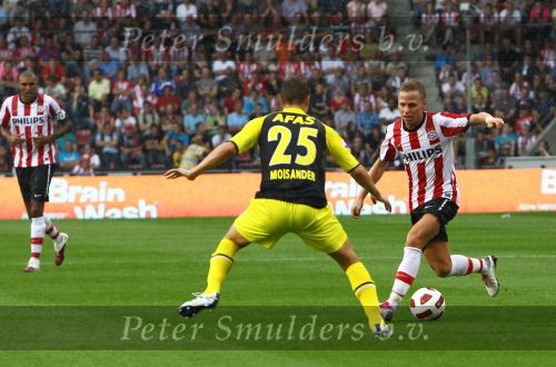 Eindhoven, 22 Augustus 2010 Kompetitiewedstrijd PSV-AZ , eindstand 3-1
Seizoen 2010/2011
Balazs Dzsudzsak
Foto Junior Smulders