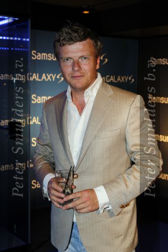 Amsterdam 1 juli 2010
Presentatie nieuwe Samsung telefoon in Club air. Bastiaan Ragas
Peter Smulders bv