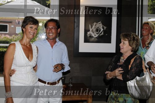 Amsterdam 9 juli 2010
Verjaardagsfeestje van Coco de Meyere . Coco met haar vriend Kim
Peter Smulders bv