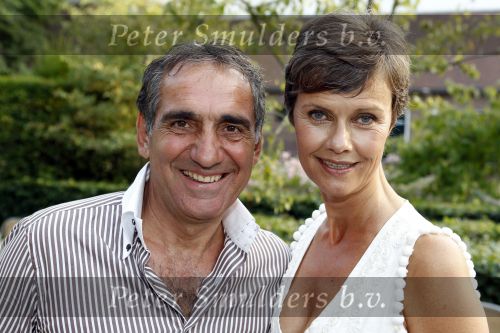 Amsterdam 9 juli 2010
Verjaardagsfeestje van Coco de Meyere . Coco met Aristakis
Peter Smulders bv