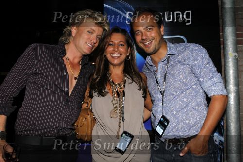 Amsterdam 1 juli 2010
Presentatie nieuwe Samsung telefoon in Club air. Geert Hoes met Hans Klok en Esther Oosterbeek
Peter Smulders bv