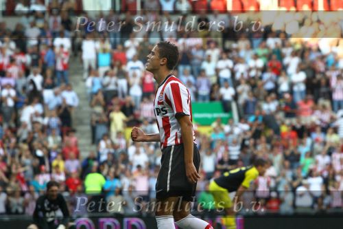 Eindhoven, 22 Augustus 2010 Kompetitiewedstrijd PSV-AZ , eindstand 3-1
Seizoen 2010/2011
Doelpunt Ibrahim Afellay
Foto Junior Smulders