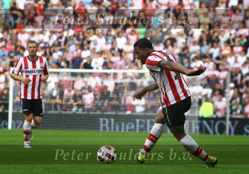 Eindhoven, 22 Augustus 2010 Kompetitiewedstrijd PSV-AZ , eindstand 3-1
Seizoen 2010/2011
Jeremain Lens
Foto Junior Smulders