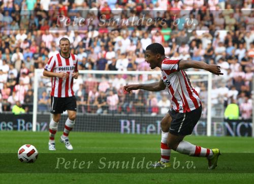 Eindhoven, 22 Augustus 2010 Kompetitiewedstrijd PSV-AZ , eindstand 3-1
Seizoen 2010/2011
Jeremain Lens
Foto Junior Smulders