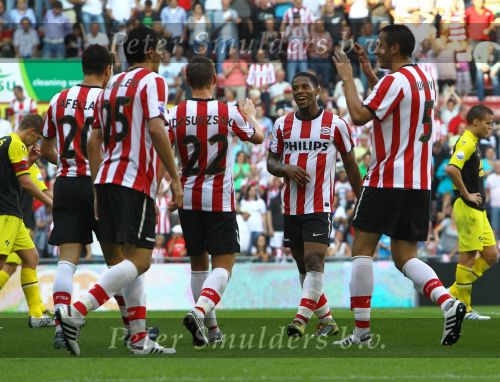 Eindhoven, 22 Augustus 2010 Kompetitiewedstrijd PSV-AZ , eindstand 3-1
Seizoen 2010/2011
Jeremain Lens
Foto Junior Smulders
