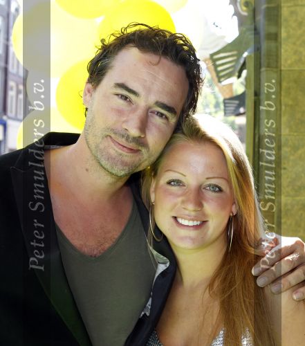 Amsterdam 27 juni 2010
Premiere Shrek 3 in Tuschinski. Jeroen Nieuwenhuize met vriendin
Peter Smulders bv