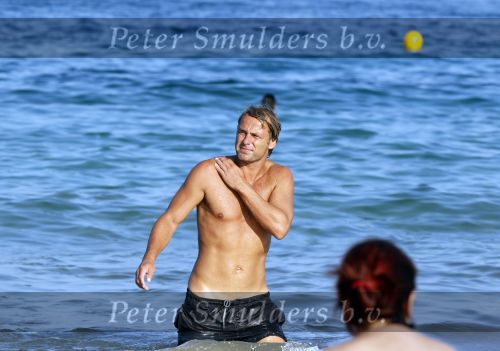 Ibiza 15 juli 2010
John Ewbank op het strand van Nassau 
Peter Smulders bv