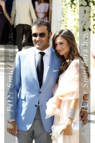 Sienna 17 juli 2010
Yolanthe Cabau v Kasbergen en Wesley Sneijder trouwen in Italie. Julio Ceasar met vrouw
Peter Smulders bv